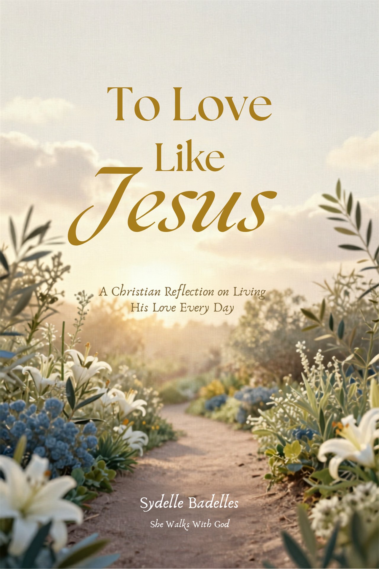 Cover of To Love Like Jesus by Sydelle Badelles, a Christian reflection on living His love every day